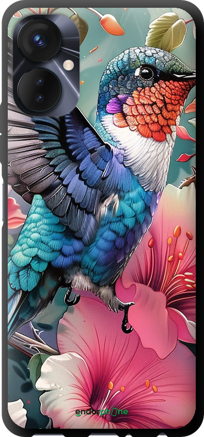 TPU чехол Казкова колібрі для Tecno Spark 9 Pro - 6051b-2832 изображение 