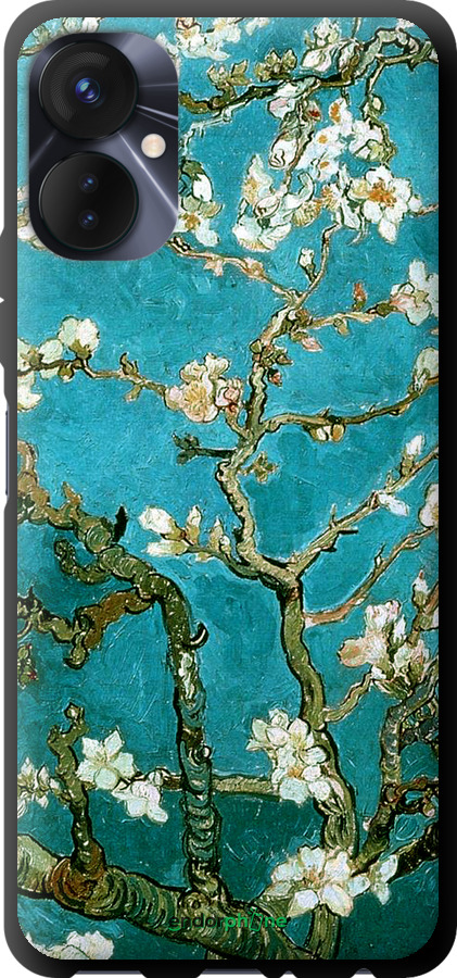 TPU sort чехол Vincent van Gogh. Sakura для Tecno Spark 9 Pro - 841b-2832 изображение 