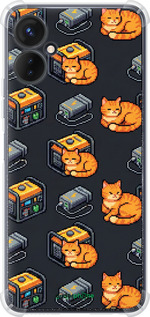 Силикон с усиленными углами чехол Autonomous Zone для Tecno Spark 9 Pro - 6771sp-2832 изображение 