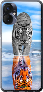 Силиконовый чехол Тигр для Tecno Spark 9 Pro - 6016u-2832 изображение 