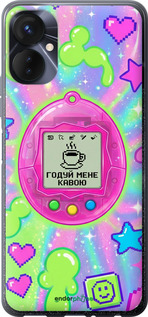 Силіконовий чохол 'Y2K Aesthetic Retro Pet: Годуй мене кавою' для Tecno Spark 9 Pro зображення 7