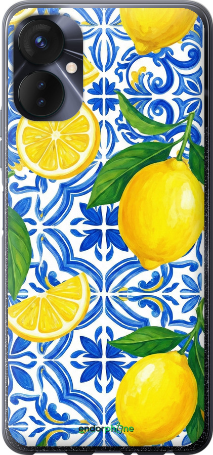 Силиконовый чехол Grocery Girl Italian Summer для Tecno Spark 9 Pro - 6766u-2832 изображение 