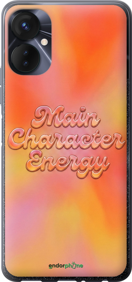 Силіконовий чехол Aura Gradient Main Character Energy Aesthetic Y2K для Tecno Spark 9 Pro - 6783u-2832 изображение 