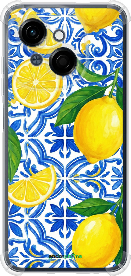 Силикон с усиленными углами чехол Grocery Girl Italian Summer для Tecno Spark Go 1 / Pop 9 - 6766sp-3869 изображение 