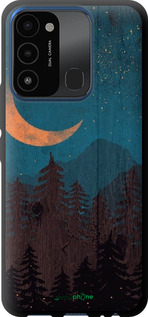 TPU чехол Звездный лес для Tecno Spark 8C KG5k - 6480b-2680 изображение 