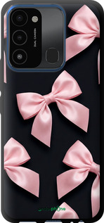 TPU чехол Coquette Ribbons Dark Coquette для Tecno Spark 8C KG5k - 6767b-2680 изображение 