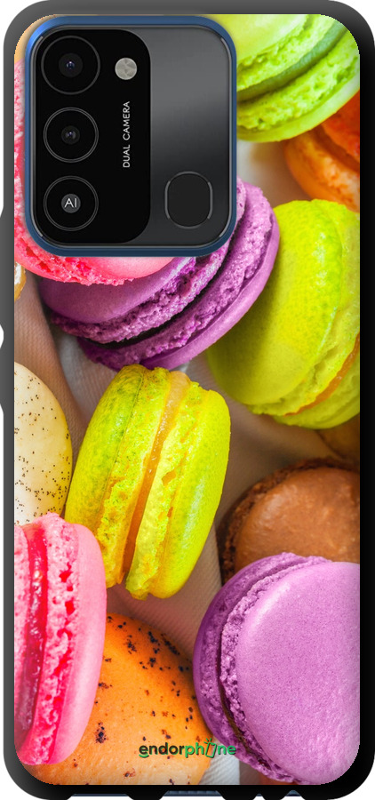 

TPU preto Capa "Macaroons" para Tecno Spark Go 2022 KG5m, Amarelo
