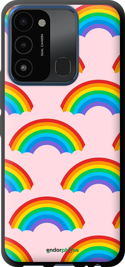 TPU чехол Rainbows для Tecno Spark 8C KG5k - 4478b-2680 изображение 