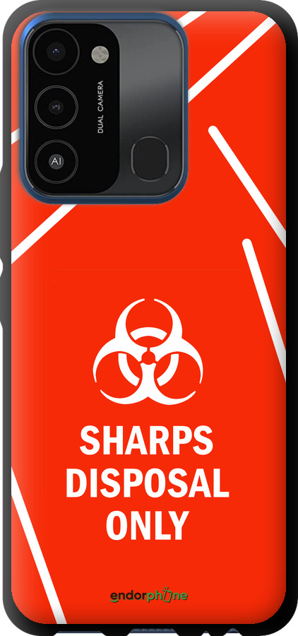 TPU чехол biohazard 27 для Tecno Spark 8C KG5k - 4843b-2680 изображение 