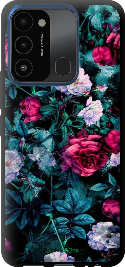 TPU чехол Сад и розы для Tecno Spark 8C KG5k - 6483b-2680 изображение 