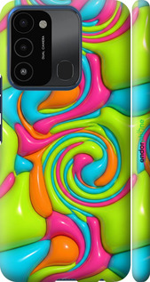 3D пластиковый матовый чехол Y2K Jelly Dream для Tecno Spark 8C KG5k - 6780m-2680 изображение 