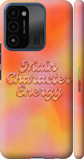 3D пластиковий матовий чехол Aura Gradient Main Character Energy Aesthetic Y2K для Tecno Spark 8C KG5k - 6783m-2680 изображение 