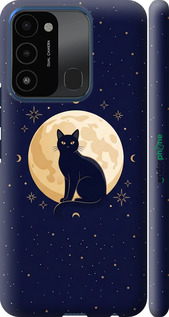 3D пластиковий матовий чехол Cute Cat Celestial/Witchy для Tecno Spark Go 2022 KG5m - 6787m-2638 изображение 
