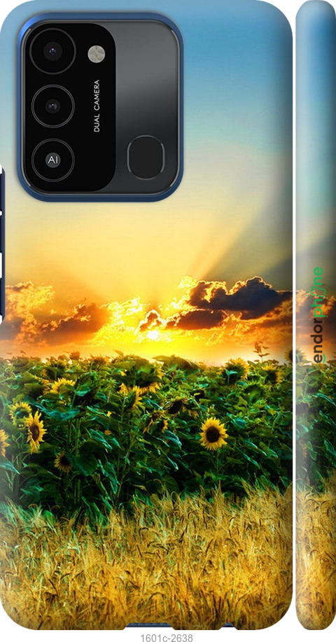

3D пластиковий матовий чохол "Україна" для Tecno Spark Go 2022 KG5m