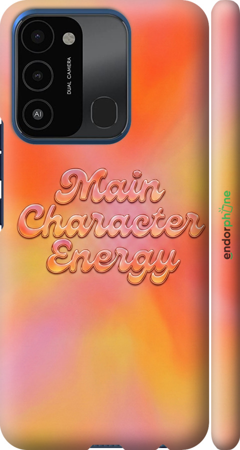 3D пластиковий матовий чехол Aura Gradient Main Character Energy Aesthetic Y2K для Tecno Spark 8C KG5k - 6783m-2680 изображение 