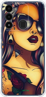 Силикон с усиленными углами чехол № 5384 для Tecno Spark Go 2022 KG5m - 5384sp-2638 изображение 