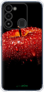 Силіконовий протиударний с посиленими кутами чехол Яблуко для Tecno Spark Go 2022 KG5m - 6022sp-2638 изображение 