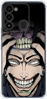 Силикон с усиленными углами чехол Магическая Битва Kenjaku для Tecno Spark Go 2022 KG5m - 6151sp-2638 изображение 