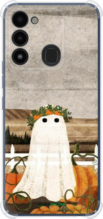 Силіконовий протиударний с посиленими кутами чехол Привид для Tecno Spark 8C KG5k - 6245sp-2680 изображение 