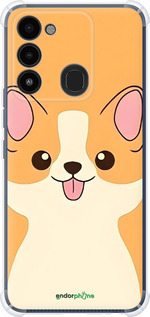 Силикон с усиленными углами чехол Милый пес для Tecno Spark Go 2022 KG5m - 6296sp-2638 изображение 