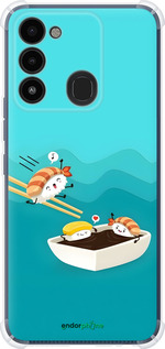 Силикон с усиленными углами чехол Суши для Tecno Spark 8C KG5k - 6354sp-2680 изображение 