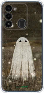 Силикон с усиленными углами чехол Привидение и светлячки для Tecno Spark 8C KG5k - 6406sp-2680 изображение 