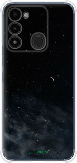 Силикон с усиленными углами чехол Ночное небо для Tecno Spark 8C KG5k - 6451sp-2680 изображение 