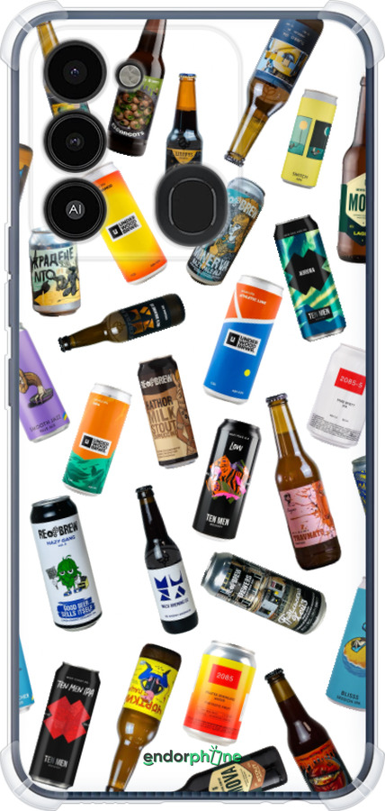 Силикон с усиленными углами чехол Броварни UA для Tecno Spark 8C KG5k - 5877sp-2680 изображение 