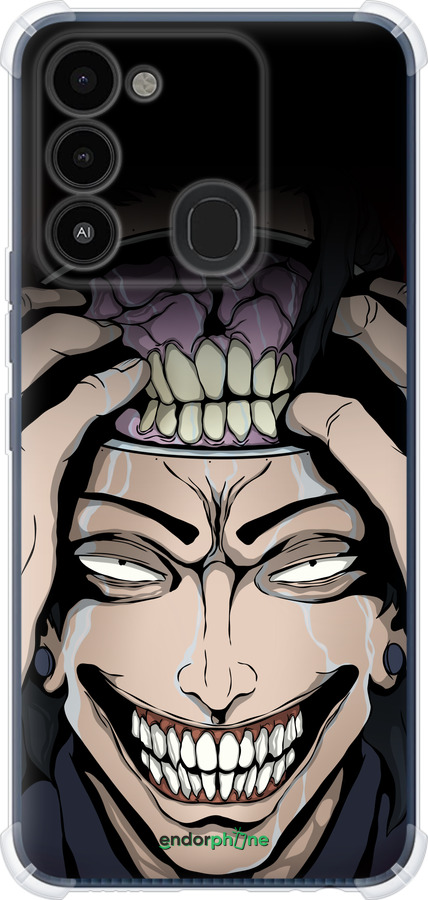 Силикон с усиленными углами чехол Магическая Битва Kenjaku для Tecno Spark Go 2022 KG5m - 6151sp-2638 изображение 