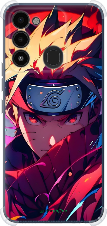 Силіконовий протиударний с посиленими кутами чехол Наруто для Tecno Spark 8C KG5k - 6274sp-2680 изображение 