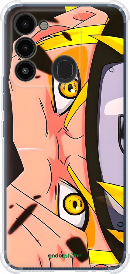 Силикон с усиленными углами чехол Наруто 2 для Tecno Spark 8C KG5k - 6297sp-2680 изображение 