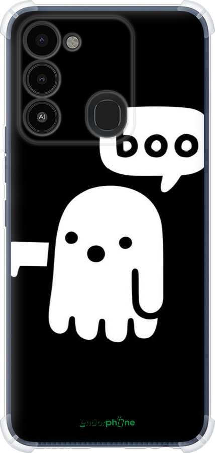 Силіконовий протиударний с посиленими кутами чехол Привид Несхвалення для Tecno Spark 8C KG5k - 6431sp-2680 изображение 