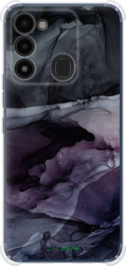 Силіконовий протиударний с посиленими кутами чехол Абстрактні картини та мистецтво для Tecno Spark Go 2022 KG5m - 6434sp-2638 изображение 