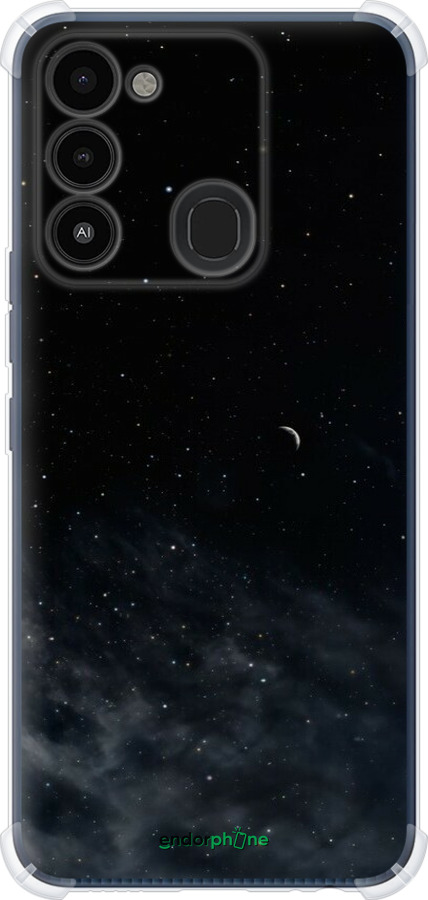 Силикон с усиленными углами чехол Ночное небо для Tecno Spark 8C KG5k - 6451sp-2680 изображение 