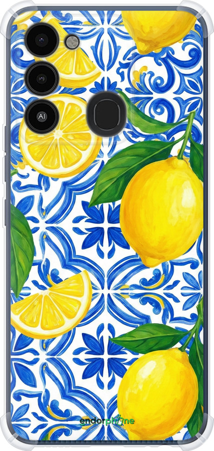 Силикон с усиленными углами чехол Grocery Girl Italian Summer для Tecno Spark 8C KG5k - 6766sp-2680 изображение 