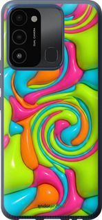 Силиконовый чехол Y2K Jelly Dream для Tecno Spark 8C KG5k - 6780u-2680 изображение 