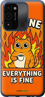 Силіконовий чохол 'Funny Cat' для Tecno Spark Go 2022 KG5m зображення 9