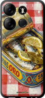 TPU чехол Vintage Sardine Tin Phone для Infinix Smart 7 - 6772b-3195 изображение 