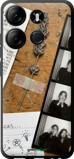 TPU чехол Aesthetic Scrapbook Collage для Infinix Smart 7 - 6773b-3195 изображение 