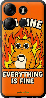 TPU чехол Funny Cat для Tecno Spark Go 2023 BF7 - 6786b-2952 изображение 