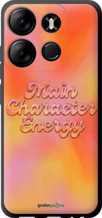 TPU чехол Aura Gradient Main Character Energy Aesthetic Y2K для Tecno Spark Go 2023 BF7 - 6783b-2952 изображение 