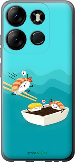 Силіконовий чехол Суші для Infinix Smart 7 - 6354u-3195 изображение 