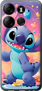 Силиконовый чехол Стич 2 для Tecno Spark Go 2023 BF7 - 6371u-2952 изображение 