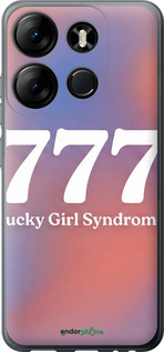 Силиконовый чехол 'Aesthetic Aura Gradient 777 Lucky Energy' для Infinix Smart 7 изображение 9