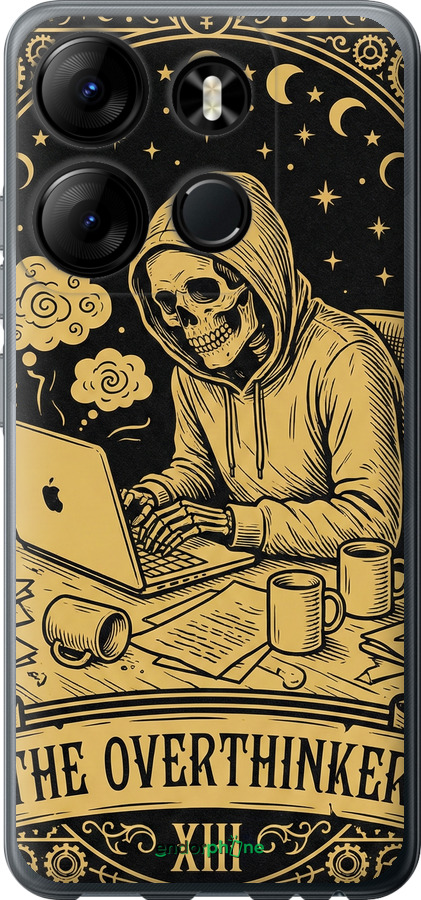 Силіконовий чехол The Overthinker для Infinix Smart 7 - 6774u-3195 изображение 