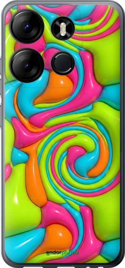 Силіконовий чехол Y2K Jelly Dream для Infinix Smart 7 - 6780u-3195 изображение 