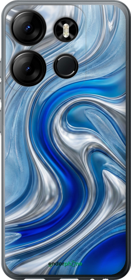 Силіконовий чехол Liquid Chrome для Infinix Smart 7 - 6781u-3195 изображение 