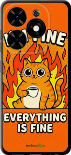 TPU чехол Funny Cat для Tecno Spark Go 2024 - 6786b-3432 изображение 