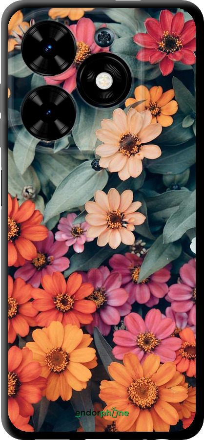 TPU чехол Beauty flowers для Tecno Spark Go 2024 - 4050b-3432 изображение 
