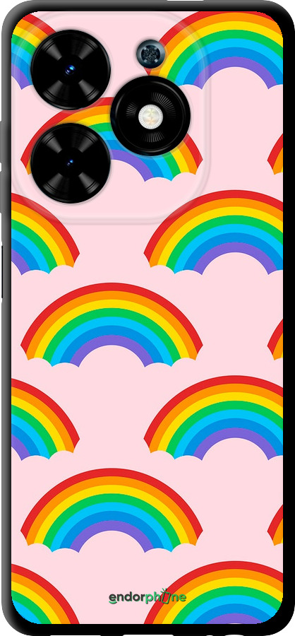 TPU чехол Rainbows для Tecno Spark Go 2024 - 4478b-3432 изображение 